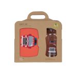 Lassig Zestaw Lunchbox + butelka - bidon 460ml Tiny Drivers Wóz strażacki - obrazek 4