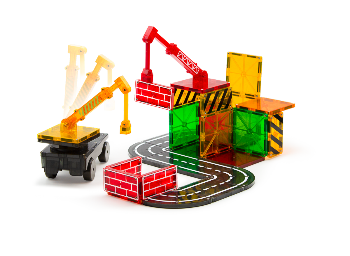 MAGNA-TILES: klocki magnetyczne Builder 32 el. - obrazek 3