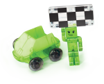 MAGNA-TILES: klocki magnetyczne Downhill Duo 40 el. - obrazek 6