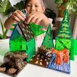 MAGNA-TILES: klocki magnetyczne Forest Animals 25 el. - obrazek 2