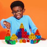 MAGNA-TILES: klocki magnetyczne microMAGS 70 el. - obrazek 2