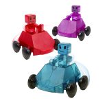 MAGNA-TILES: magnetyczne samochodziki Dashers 6 el. - obrazek 3