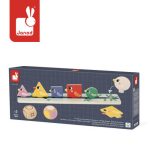 Janod Układanka edukacyjna Sortowanie kształtów, kolorów i rozmiarów Ptaki 2+ - obrazek 5