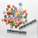 Janod Układanka edukacyjna Sortowanie kształtów, kolorów i rozmiarów Ptaki 2+ - obrazek 4