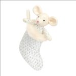 Jellycat: Myszka w Lśniącej Skarpecie 20 cm - obrazek 2