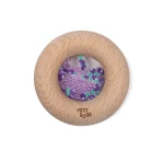 Petit Boum: grzechotka sensoryczna Bakłażan