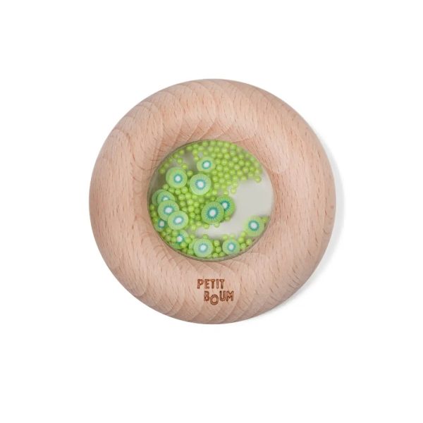 Petit Boum: grzechotka sensoryczna Kiwi