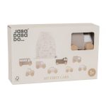 Jabadabado: Zestaw drewnianych pojazdów, naturalnych - obrazek 2