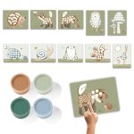 Little Dutch: zestaw do malowania palcami Forest Friends - obrazek 2