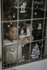 Little Dutch: świąteczne naklejki na okno X-MAS - obrazek 2