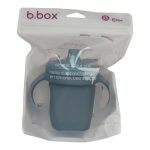 b.box: silikonowy kubek z ustnikiem BŁĘKITNY - obrazek 3