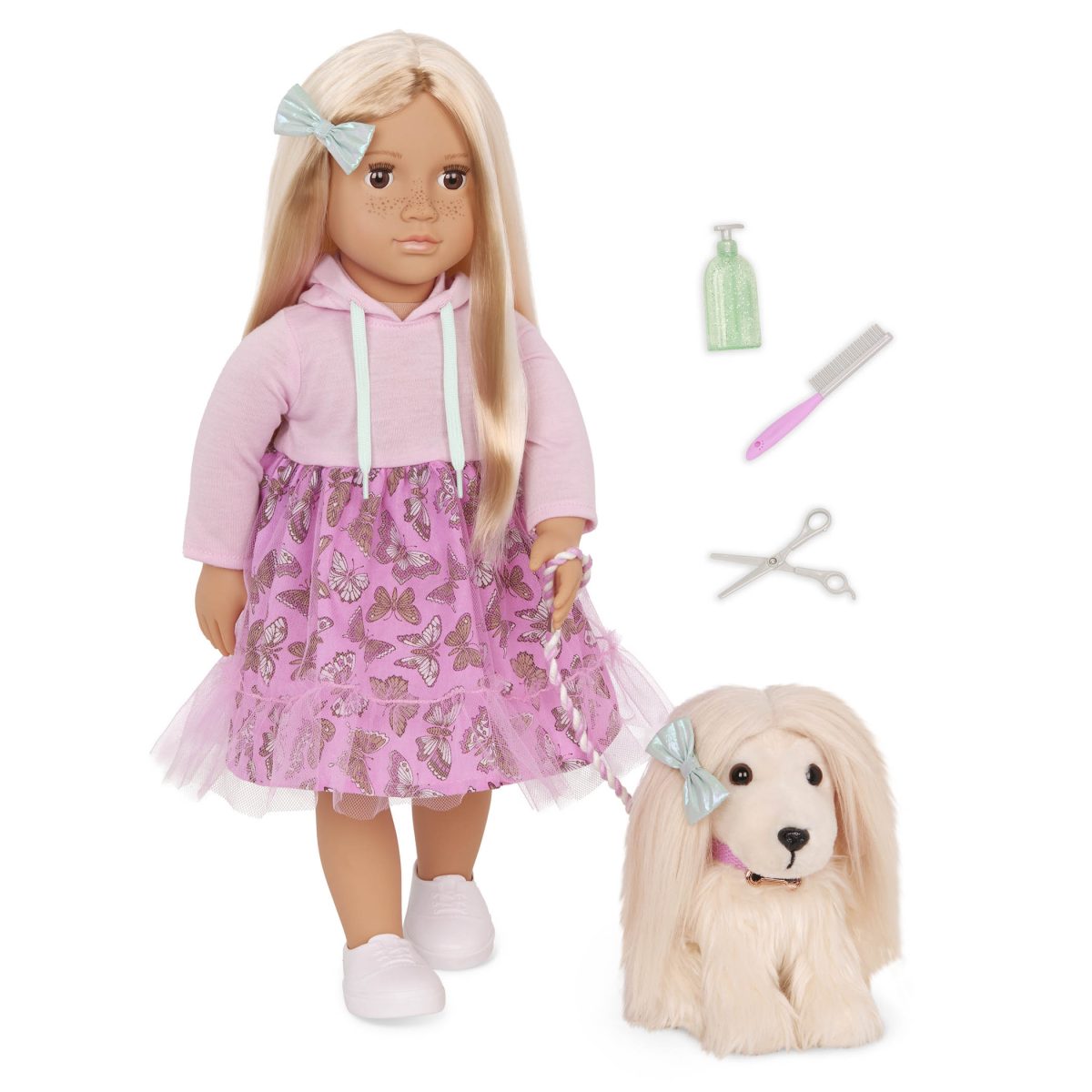 Our Generation: Lalka HATTIE 46cm – z PIESKIEM i akcesoriami - obrazek 1