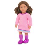 Our Generation: Lalka FINLEY 46cm – z NAKLEJKAMI i notesem BUBBLE POP IT - obrazek 11