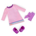 Our Generation: Lalka FINLEY 46cm – z NAKLEJKAMI i notesem BUBBLE POP IT - obrazek 9