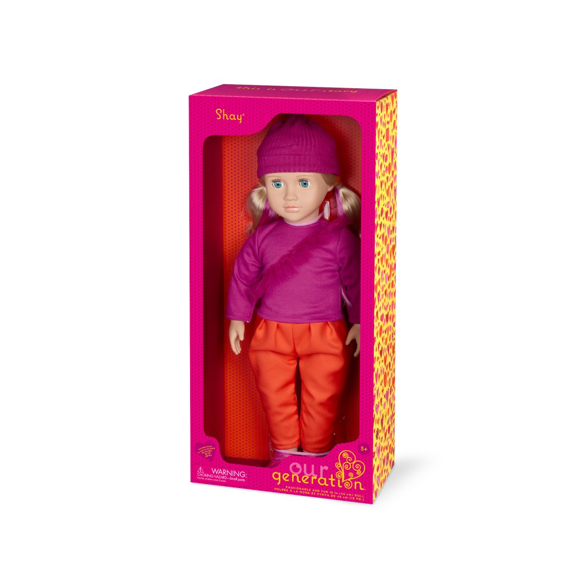 BD31554Z_PKG Our Generation: Lalka SHAY 46cm - obrazek 2