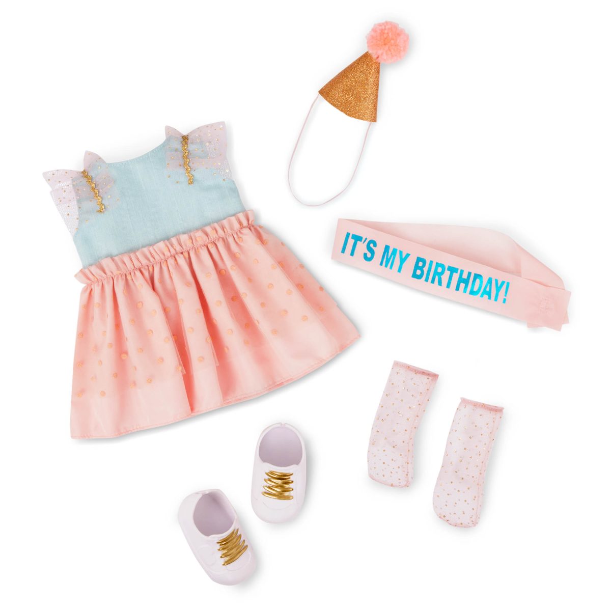 Our Generation: Lalka ROMY 46cm – It’s my BIRTHDAY - obrazek 4