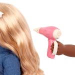 Our Generation: Krzesło fryzjerskie z akcesoriami – Sweet Styles – KSZTAŁT SERCA - obrazek 4