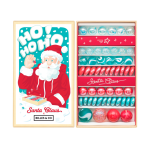 Billes & Co: Szklane kulki ŚWIĘTY MIKOŁAJ / 63 el.