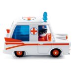 Djeco: Autko CRAZY MOTORS - HURRY AMBULANCE - obrazek 2