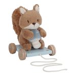 Little Dutch: wiewiórka z kółeczkami do ciągnięcia Forest Friends - obrazek 3