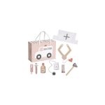 Jabadabado: Drewniany zestaw lekarski różowy