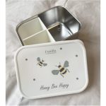 Vanilla Copenhagen: Lunchbox ze stali nierdzewnej Honeybee Happy - obrazek 2