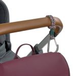 Lassig: Uniwersalne sznurkowe zaczepy do wózka 2 szt. green lavender - obrazek 2