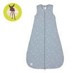 Lassig Śpiworek 2,5 tog Cozy Home Blocks light blue, rozm. 86-92 cm