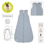 Lassig Śpiworek 2,5 tog Cozy Home Blocks light blue, rozm. 62-68 cm - obrazek 6