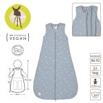 Lassig Śpiworek 2,5 tog Cozy Home Blocks light blue, rozm. 86-92 cm - obrazek 6