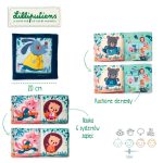 Lilliputiens Książeczka edukacyjna "Uczę się sam ubierać" Piesek Jules 18 m+ - obrazek 2