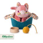 Lilliputiens Przytulanka Kotka Jeanne z koszyczkiem 12 m+