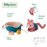 Lilliputiens Przytulanka Kotka Jeanne z koszyczkiem 12 m+ - obrazek 5