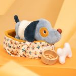 Lilliputiens Przytulanka piesek Jules z koszyczkiem i akcesoriami 12 m+ - obrazek 2