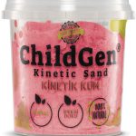 ChildGen: Piasek kinetyczny, 100% naturalny, 500g, kolor RÓŻOWY