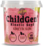 ChildGen: Piasek kinetyczny, 100% naturalny, 500g, kolor RÓŻOWY