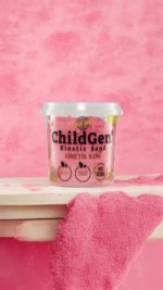 ChildGen: Piasek kinetyczny, 100% naturalny, 500g, kolor RÓŻOWY - obrazek 2