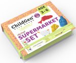 ChildGen: Zestaw kreatywny SKLEP, 100% naturalna ciastolina i akcesoria