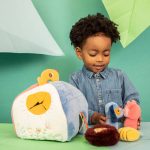 Lilliputiens Domek aktywizujący z grzechotkami Piesek Jules 9 m+ - obrazek 2