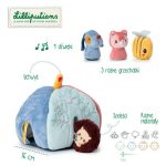 Lilliputiens Domek aktywizujący z grzechotkami Piesek Jules 9 m+ - obrazek 3