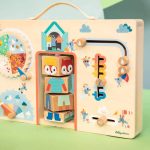 Lilliputiens tablica manipulacyjna "Ubranie na każdą pogodę" Lisiczka Alice 2+ - obrazek 4