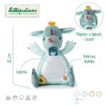 Lilliputiens Przytulanka aktywizująca z lusterkiem Smok Joe 6 m+ - obrazek 5