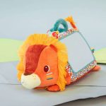 Lilliputiens Wielofunkcyjny trójkąt z lusterkiem Lew Jack 3 m+ - obrazek 4