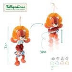 Lilliputiens Zawieszka wibrująca Lew Jack 6 m+ - obrazek 2