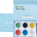 Oh Flossy: Naturalny zestaw do malowania twarzy z akcesoriami, bez konserwantów