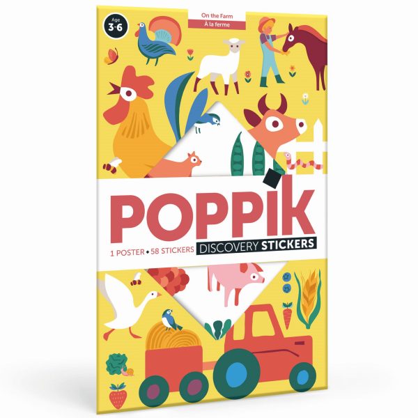 Poppik: Wyklejanka plakat FARMA 3+