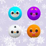 Schylling: gniotki sensoryczne antystresowe Squishmas Squishkins - obrazek 2