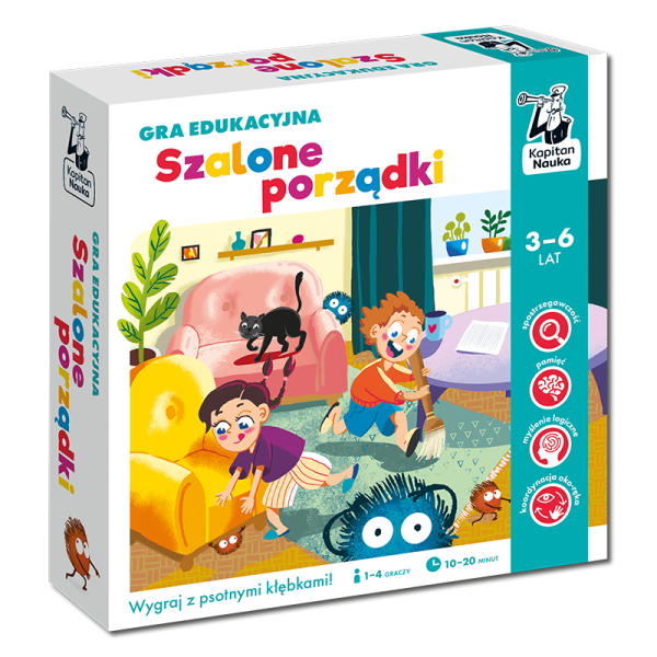 Kapitan Nauka: gra edukacyjna Szalone Porządki