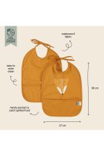 Trixie: LIS - Wodoodporny Śliniak 2 szt. - obrazek 3