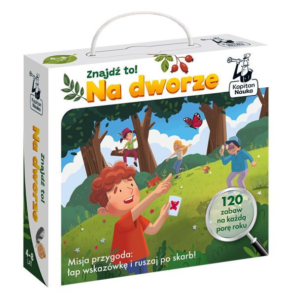 Kapitan Nauka: Znajdź to! Na dworze.